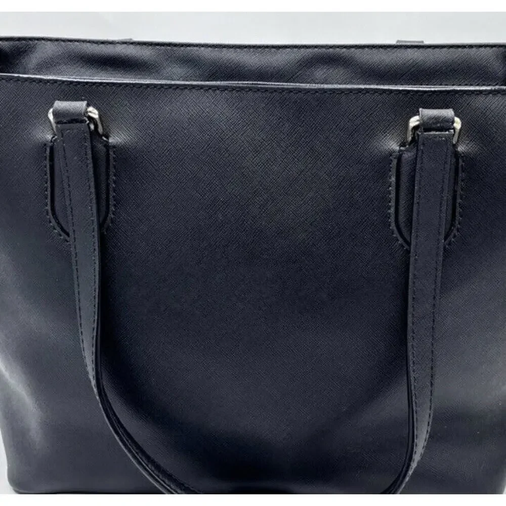 Kate‎ Spade Authenticated Dally Laurel Way Shoulder Bag Leather Black WKRU4094